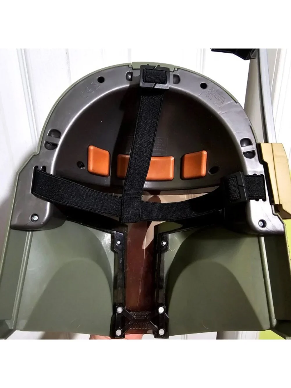 Bobbo Fett Costume Boys 7-8 Star Wars Bounty Hunter Electronic Talking Mask Kids - Picture 8 of 12